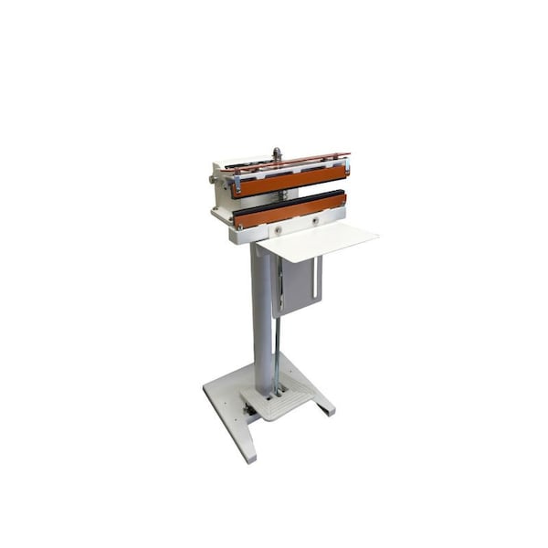 18in W-Series Direct Heat Foot Sealer w/ 15mm Meshed Seal Width, Standing Operation